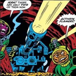 Flame Gun from Thor Vol 1 286