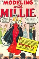 Modeling With Millie #21 "Meet Miss U.S." Release date: December 3, 1962 Cover date: February, 1963