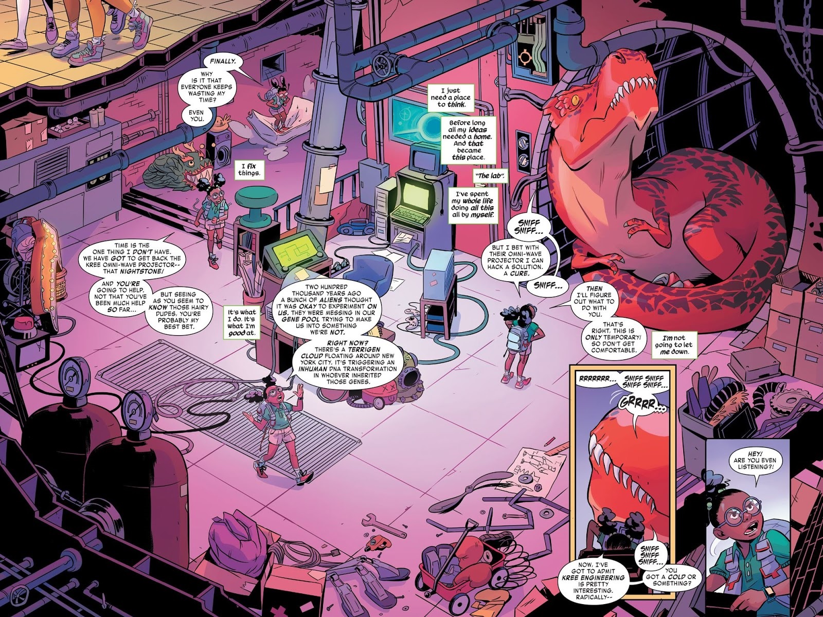Secret store lab marvel
