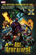 Official Handbook of the Marvel Universe X-Men - Age of Apocalypse 2005 Vol 1 1.jpg (120 KB) Official Handbook of the Marvel Universe: X-Men - Age of Apocalypse 2005 #1 (March, 2005)