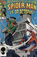 Peter Parker, The Spectacular Spider-Man #124 "When Strikes the Octopus!" Release date: December 16, 1986 Cover date: March, 1987