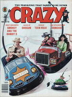 Crazy Magazine #72 "Teen Hulk" Release date: January 6, 1981 Cover date: March, 1981