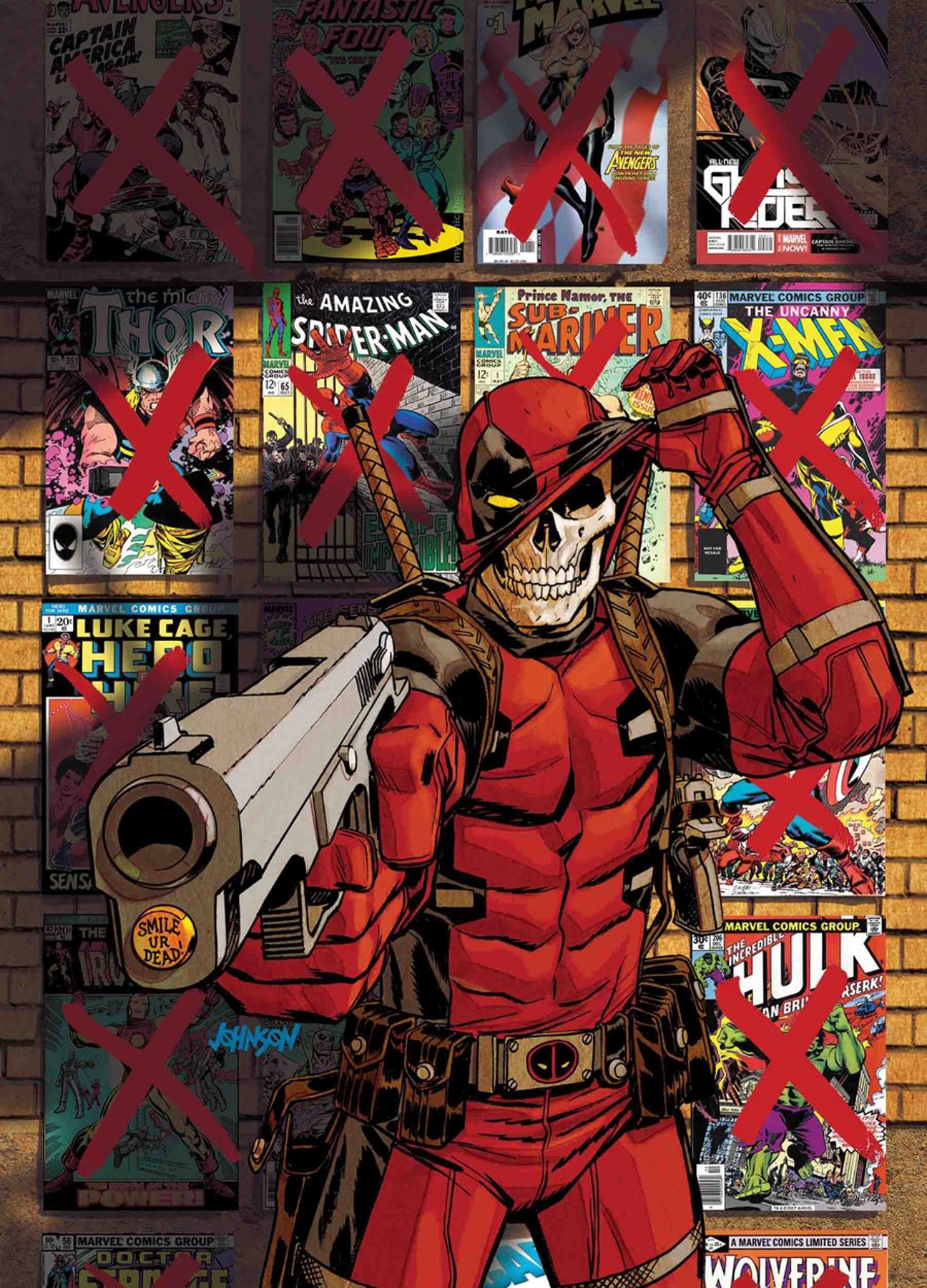 セットDeadpool Kills The Marvel Universe #1-4 - 洋書