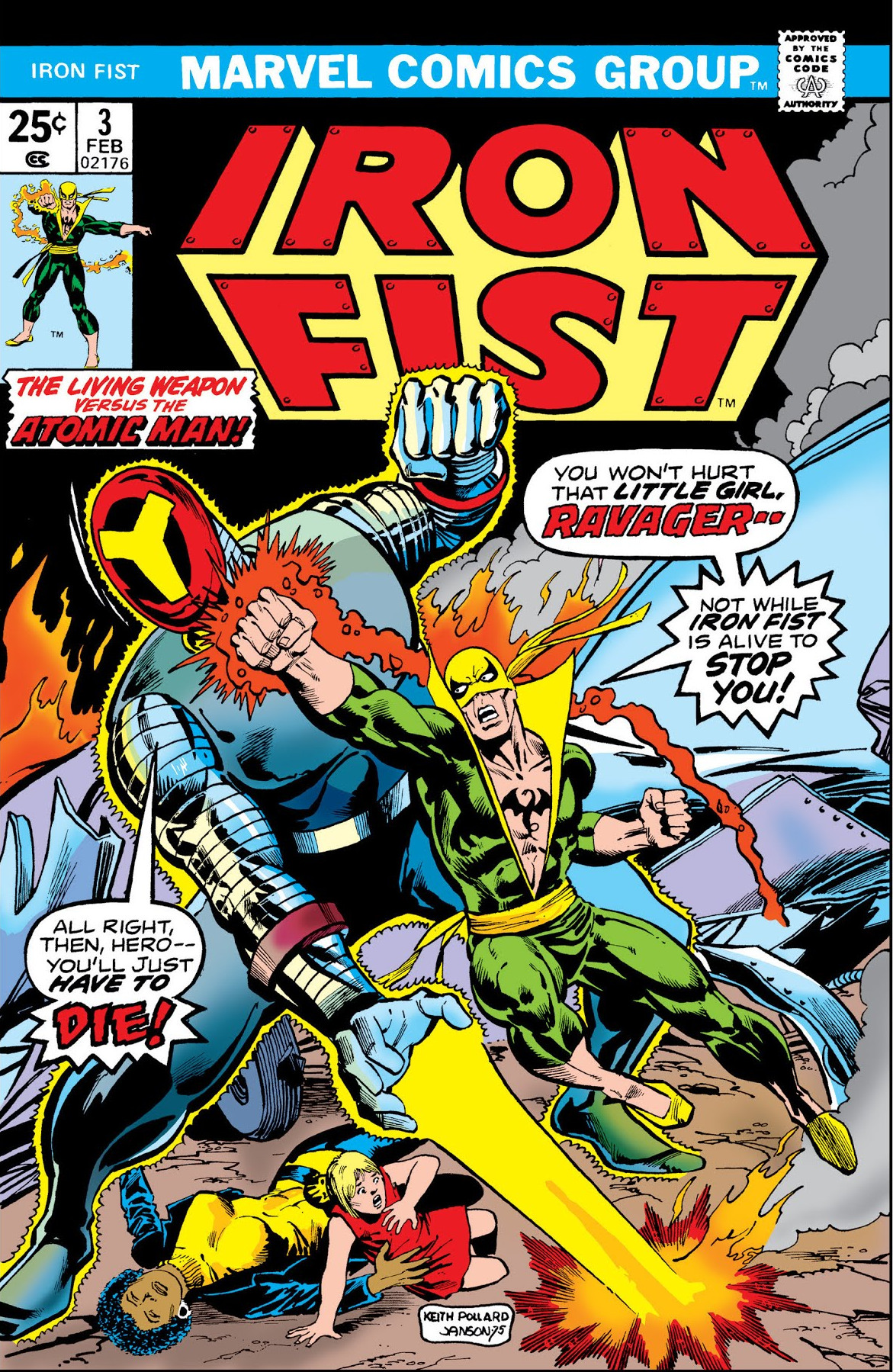 Iron Fist Vol 1 3, Marvel Database