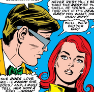 Well, at least one of them has a clue... (X-Men #32)
