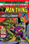 Man-Thing #21 ""A Lunatic on Every Corner!"" (September, 1975)