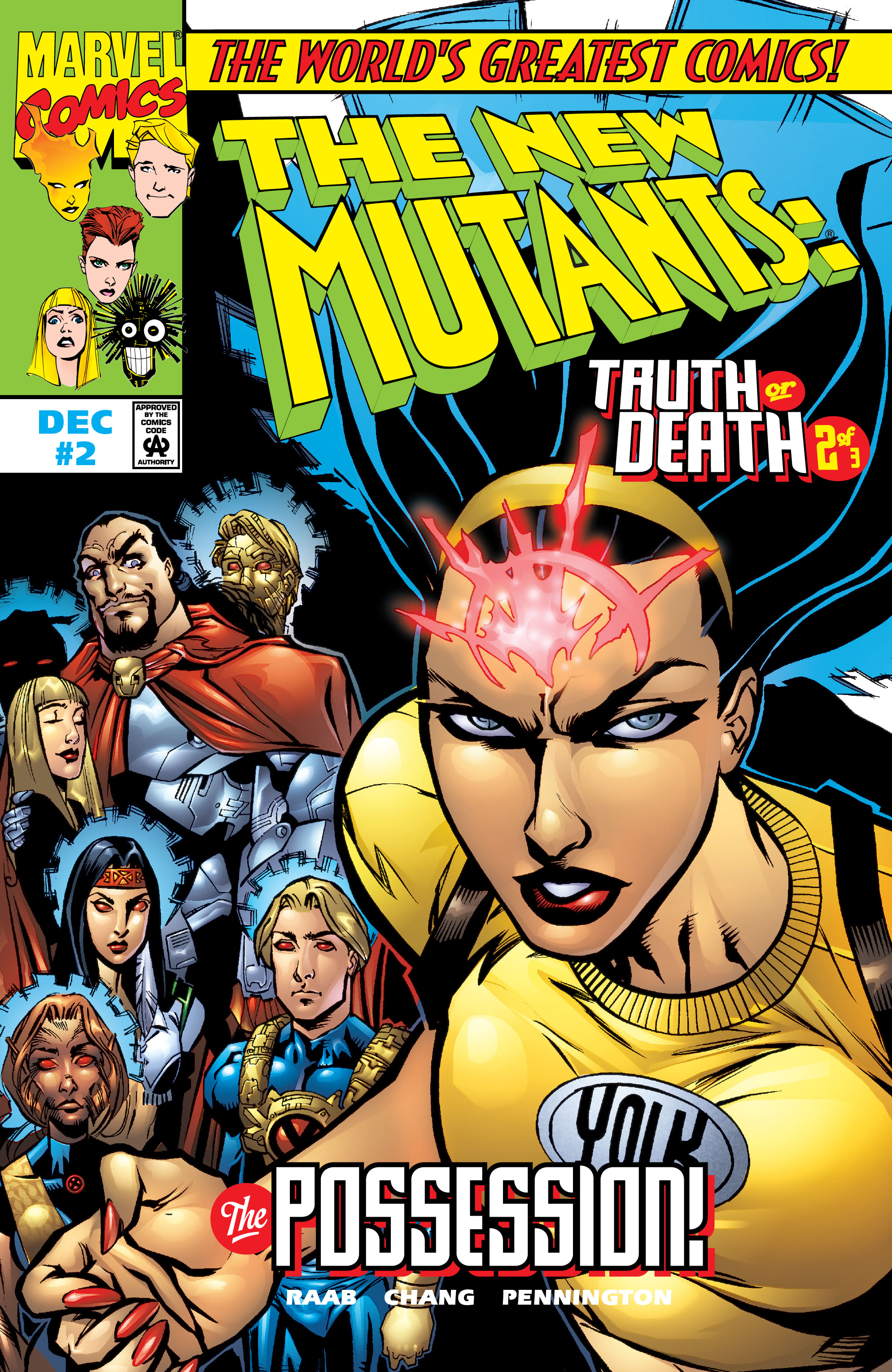 New Mutants Vol 2 1, Marvel Database