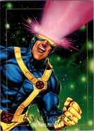 Scott Summers (Earth-616) from Marvel Masterpieces Trading Cards 1992 0001
