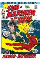 Sub-Mariner (Vol. 2) #44 "Namor Betrayed!" Release date: September 7, 1971 Cover date: December, 1971