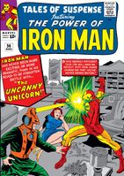 Tales of Suspense #56 "The Uncanny Unicorn" Release date: May 12, 1964 Cover date: August, 1964