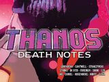 Thanos: Death Notes Vol 1 1