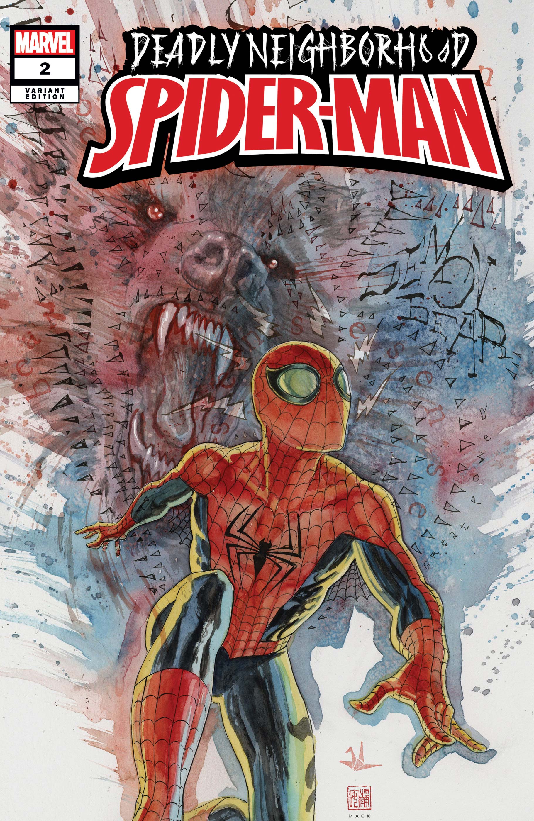 Marvel and Taboo present the DEADLY NEIGHBORHOOD SPIDER-MAN