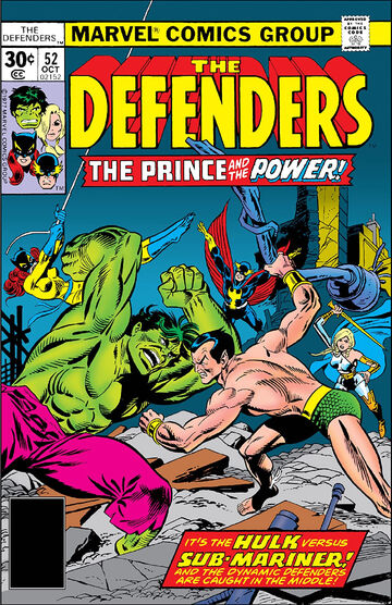 The Defenders Comic Book #52 Marvel Comics 1977 FINE