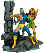 Jean Grey & Cyclops bowen statue