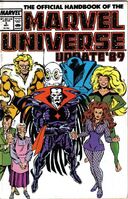 Official Handbook of the Marvel Universe Update '89 #5 Release date: July 11, 1989 Cover date: November, 1989