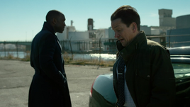 Rafael Scarfe (Earth-199999) and Cornell Stokes (Earth-199999) from Marvel's Luke Cage Season 1 6