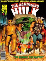 Rampaging Hulk #9 "To Avenge the Earth" Release date: March 21, 1978 Cover date: Jun, 1978