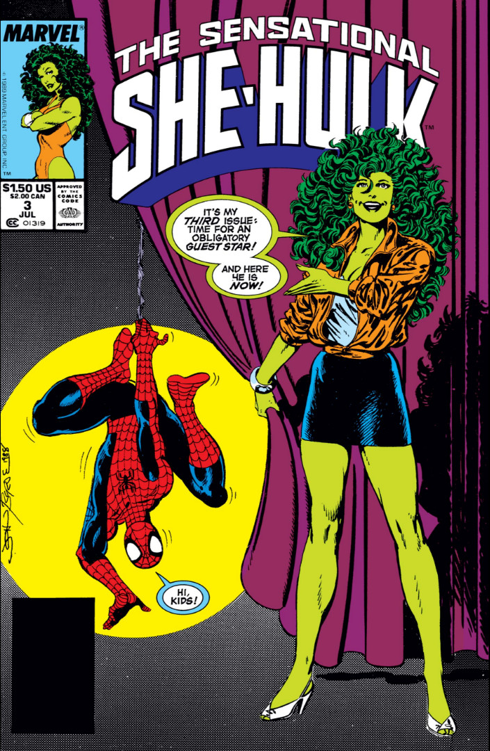 she hulk and spiderman