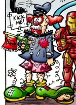 General Ross: costumed clown (Earth-20132)