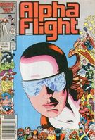 Alpha Flight #40 "Love" Release date: July 29, 1986 Cover date: November, 1986