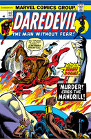 Daredevil #112 "Death of a Nation?" Release date: April 30, 1974 Cover date: August, 1974