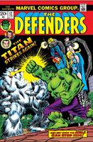 Defenders #12 "The Titan Strikes Back!" Release date: November 13, 1973 Cover date: February, 1974