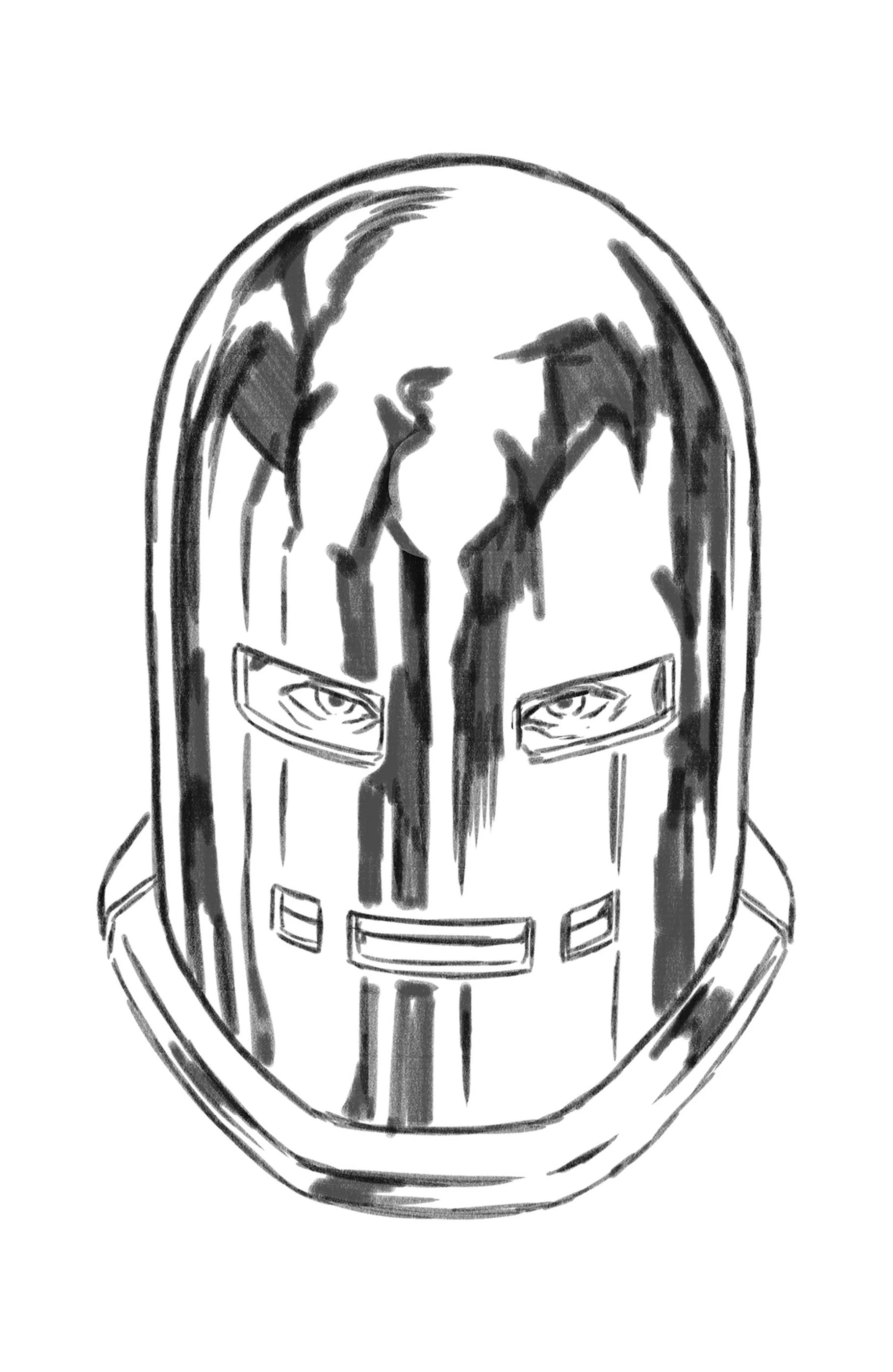 Heft (Headshot Sketch Variant)