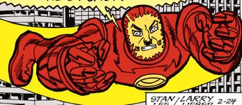 Iron Jonah Spider-Man newspaper strip (Earth-77013)