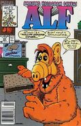 Alf #43 "Secure From General Quarter Pounders" (September, 1991)