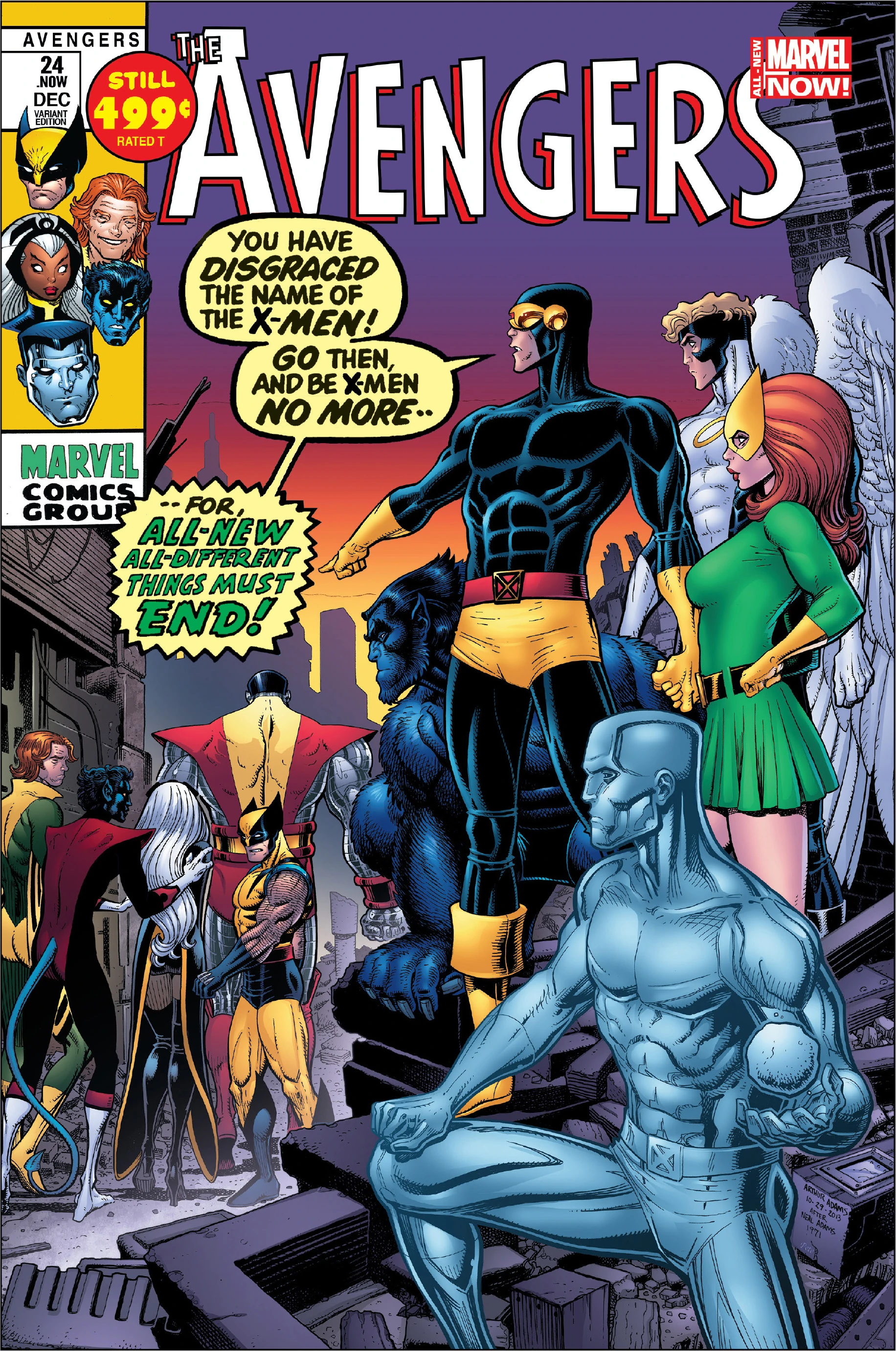 Heft (X-Men as Avengers Adams Variant)