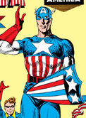 Captain America's Shield from Captain America Comics Vol 1 1 0001