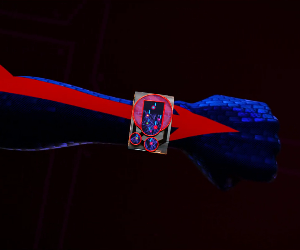 Spider Man Disco Glowing light Kids Watch for girls Ages 4-10