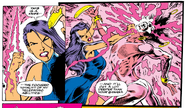 Psychically stabbing Jamie From Excalibur #56