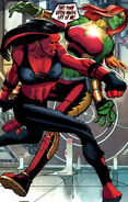 Fighting Red She-Hulk From Fall of the Hulks: Gamma #1