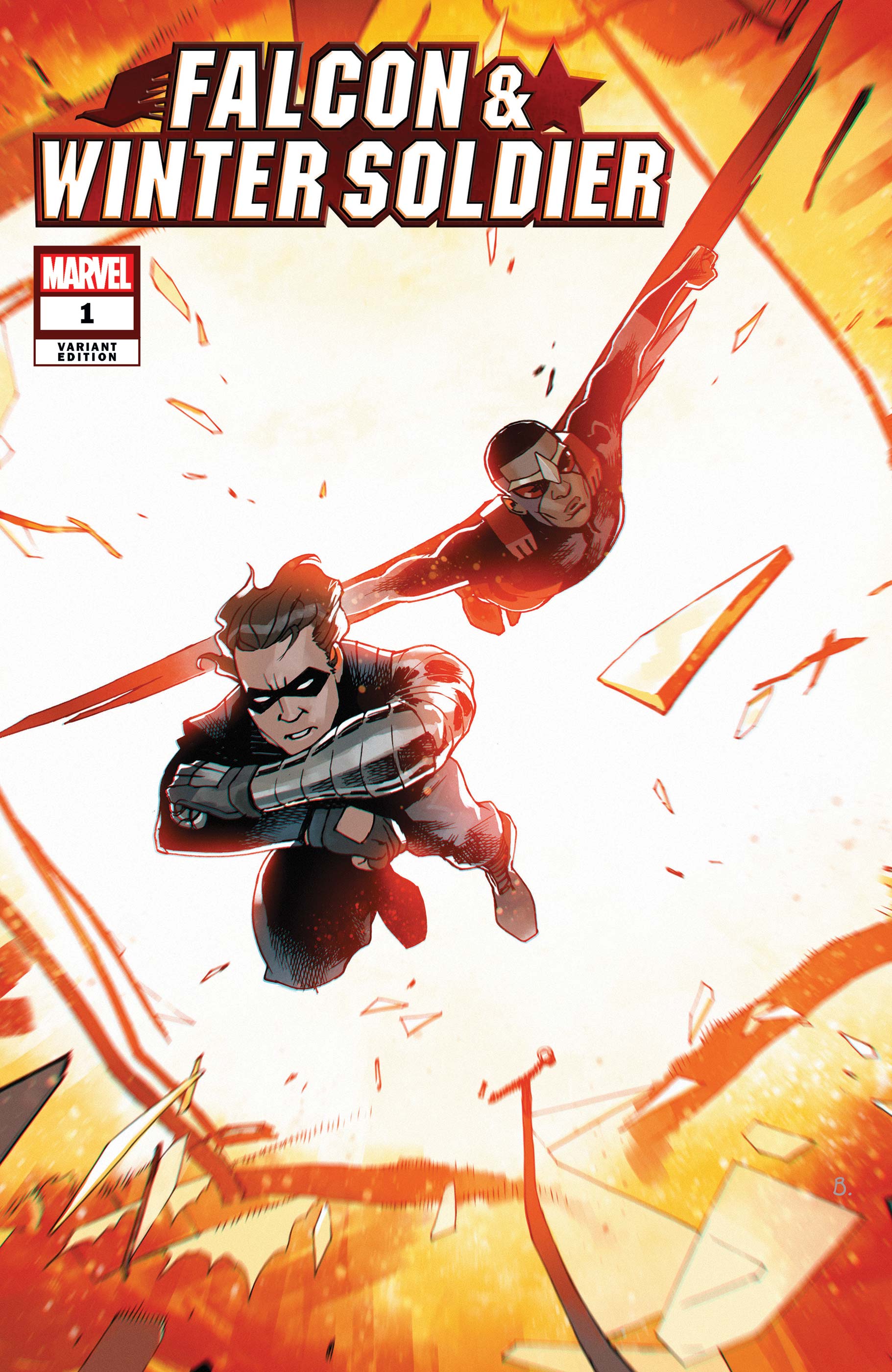 Falcon and winter soldier top