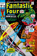 Available Fantastic Four #109 "Death in the Negative Zone!" Release date: January 19, 1971 Cover date: April, 1971