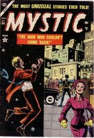 Mystic #34 "The Murder That Wasn't" Release date: July 19, 1954 Cover date: November, 1954