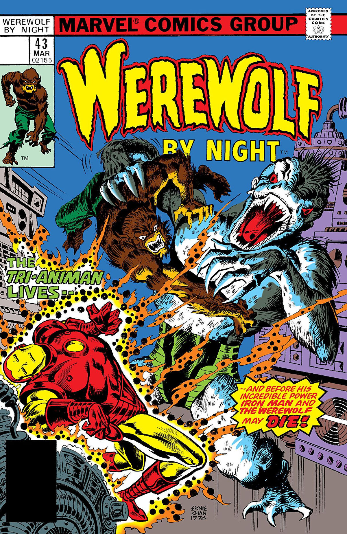 Werewolf By Night Vol 1 43 Marvel Database Fandom 