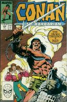 Conan the Barbarian #208 "Heku Book Three: Triad" Release date: March 15, 1988 Cover date: July, 1988
