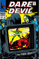 Daredevil #46 "..The Final Jest!" Release date: September 10, 1968 Cover date: November, 1968