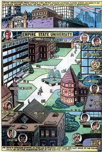 Empire State University from Peter Parker, The Spectacular Spider-Man Annual Vol 1 3.jpg