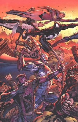 New Avengers Vol 1 50 Variant Back