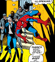 Peter Parker (Earth-616) in jail from Amazing Spider-Man Vol 1 65