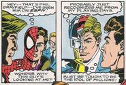 Peter Parker and Phil Grayfield (Earth-616) from NFL Superpro Vol 1 1 0001