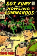 Sgt Fury and his Howling Commandos #58 "Right In the Feuhrer's Face!" (September, 1968)