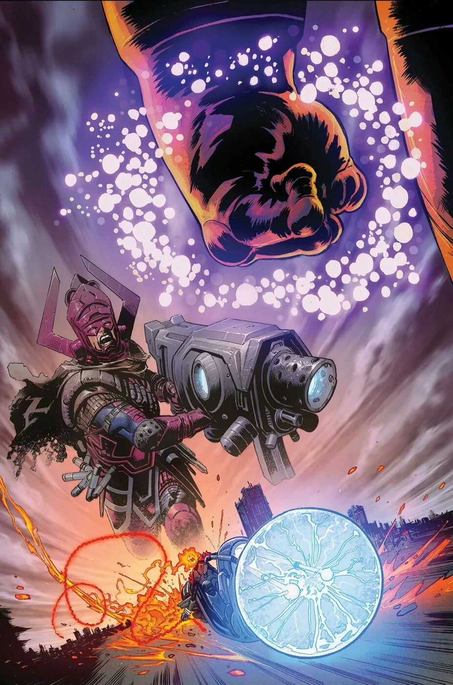 ghost rider vs thanos