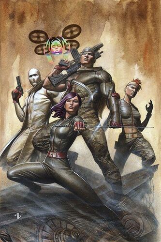 X-Force Vol 4 2 Granov Variant Textless