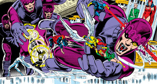 X-Men (Earth-616) and Sentinels from X-Men Classics Vol 1 1 cover