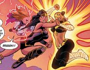 Fighting Power Princess with Starbrand From Heroes Reborn #1