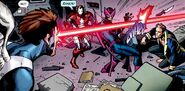 Saving X-Man from "Hawkeye" From Dark X-Men #3